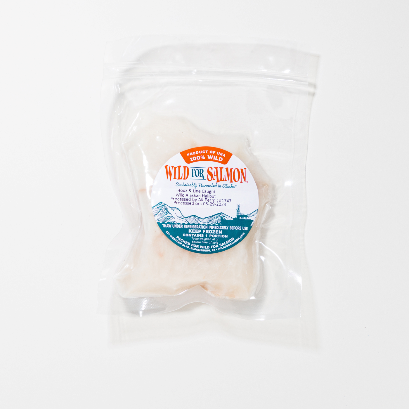 Alaskan Halibut Portions