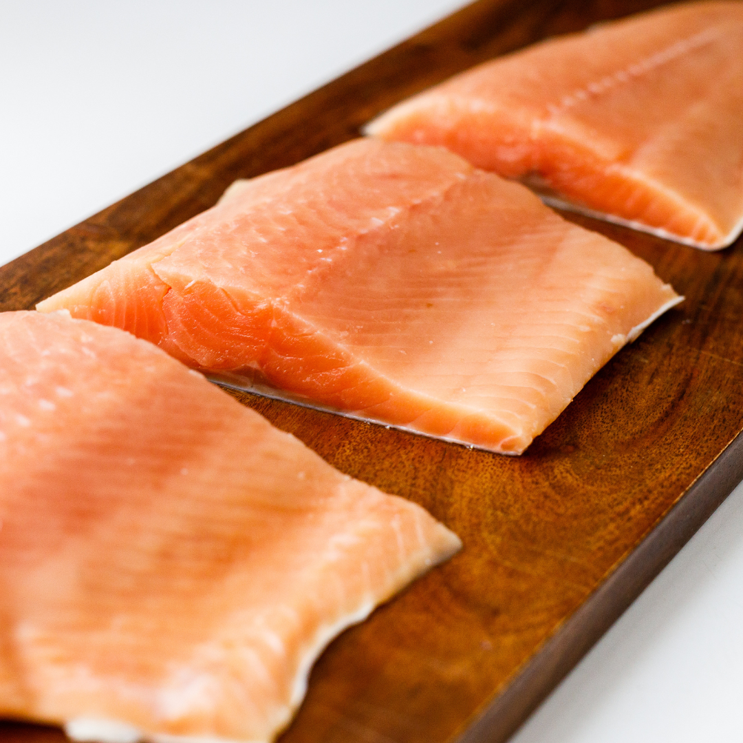 Alaskan Pink Salmon Portions (Bone-In)