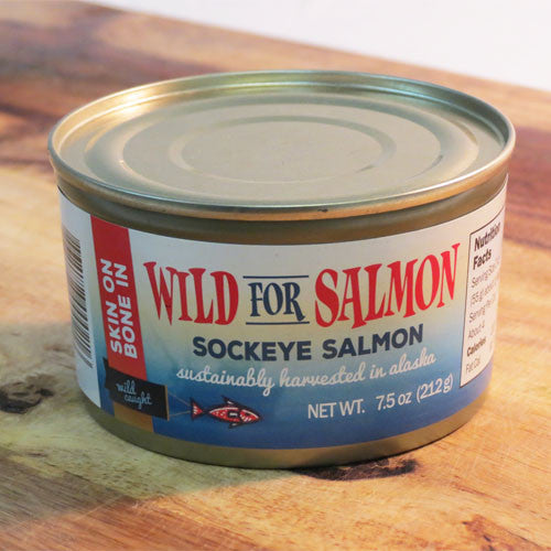 Canned Wild Caught Sockeye Salmon