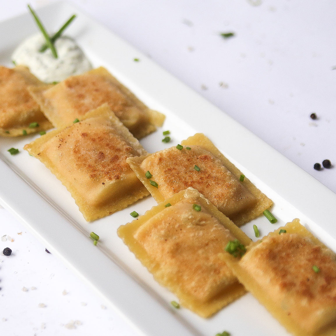 Wild Caught Smoked Salmon Ravioli