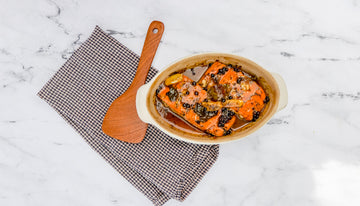 Apple Cider Glazed Sockeye Salmon