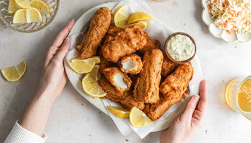 Crispy Beer Battered Pacific Cod