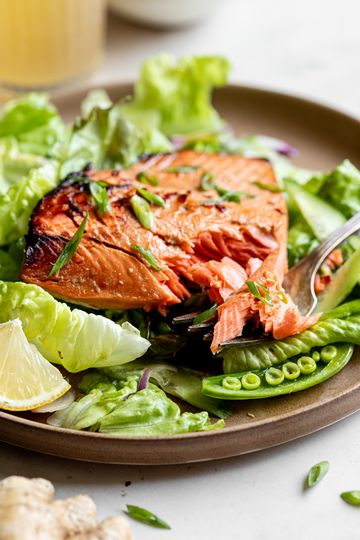 Kombucha Marinated Sockeye Salmon