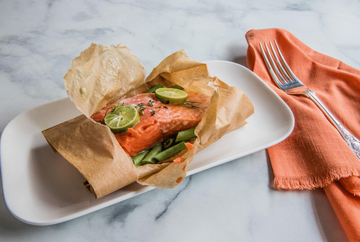 Salmon en Papillote