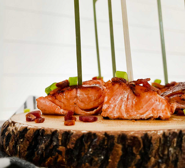 Sweet and Savory Salmon Bites