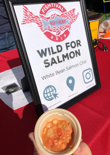 SOCKEYE SALMON & WHITE BEAN CHILI