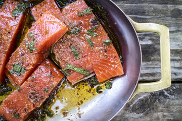 Moroccan Grilled Sockeye Salmon