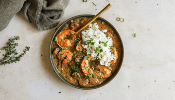 One Pot Shrimp Gumbo