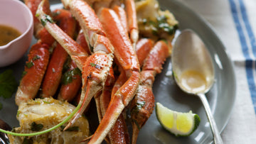 Lime Chipotle-Roasted Alaska Snow Crab