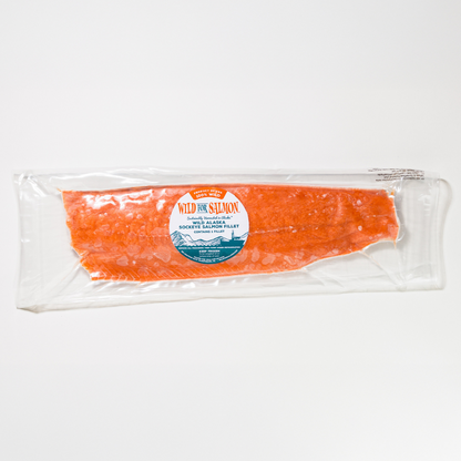 Alaskan Sockeye Salmon Whole Fillets