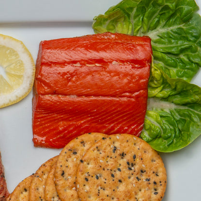 2 Packs - Traditional Smoked Sockeye Salmon Snack Bites