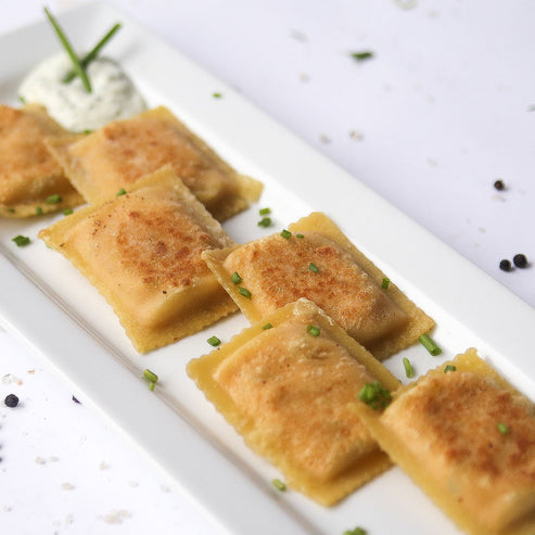 Wild Caught Smoked Salmon Ravioli 